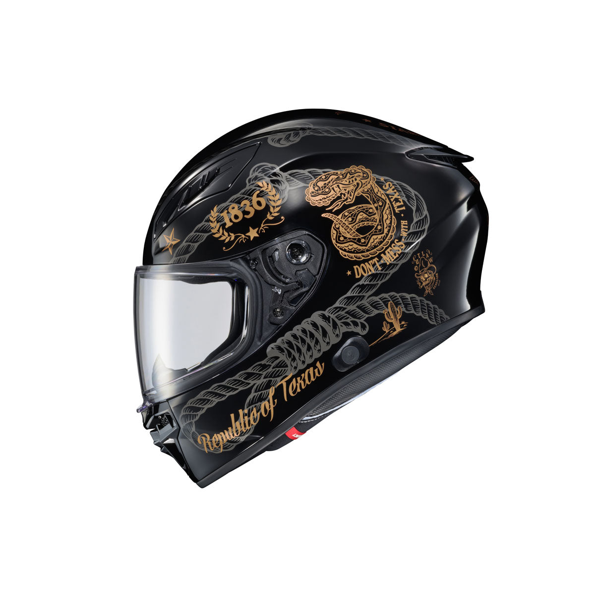 Scorpion EXO-R430 Lone Star 2 Helmet - Black/Gold