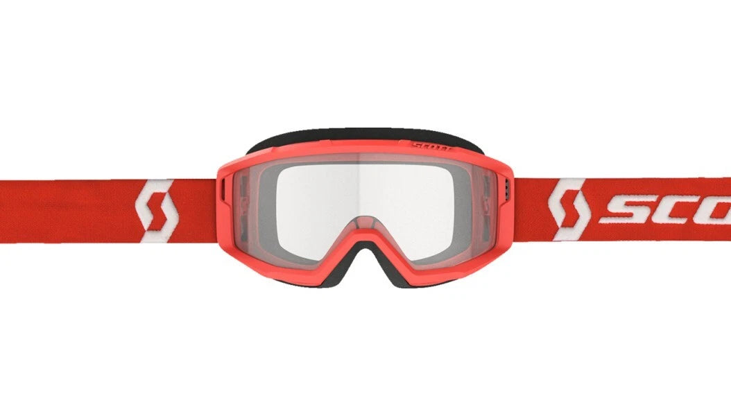 Scott Primal Goggles - Red/Clear