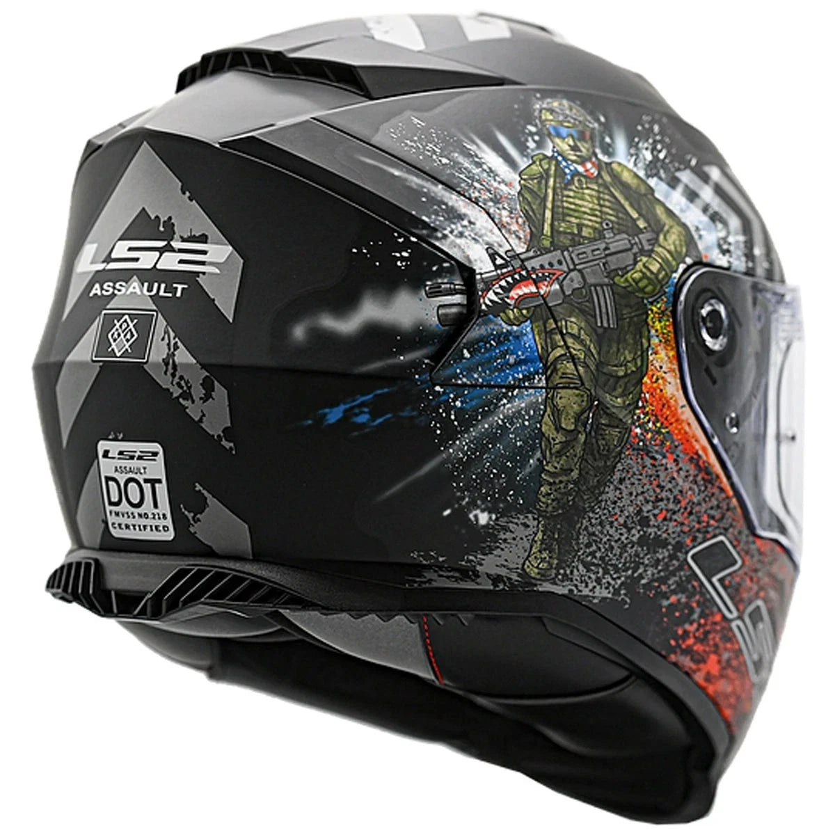 LS2 Assault Commando Helmet CLOSEOUT