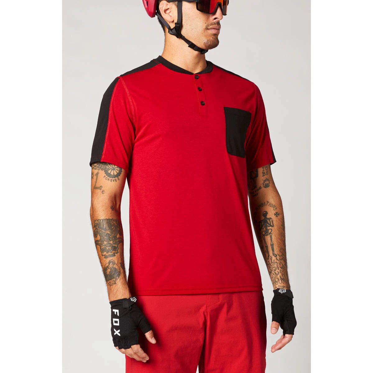 Fox Racing Ranger Short Sleeve Henley Dri-Release Jersey