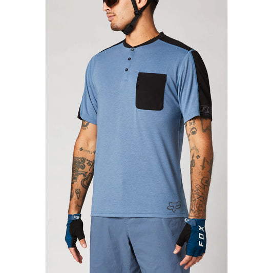 Fox Racing Ranger Short Sleeve Henley Dri-Release Jersey