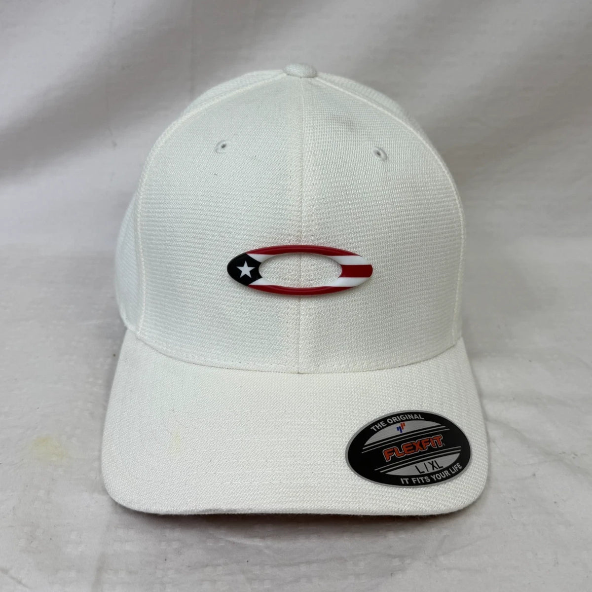 Oakley Tincan Puerto Rico Flag Hat *DISPLAY*