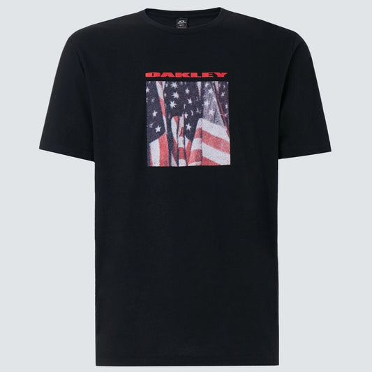 Oakley USA Flag Pictures Tee