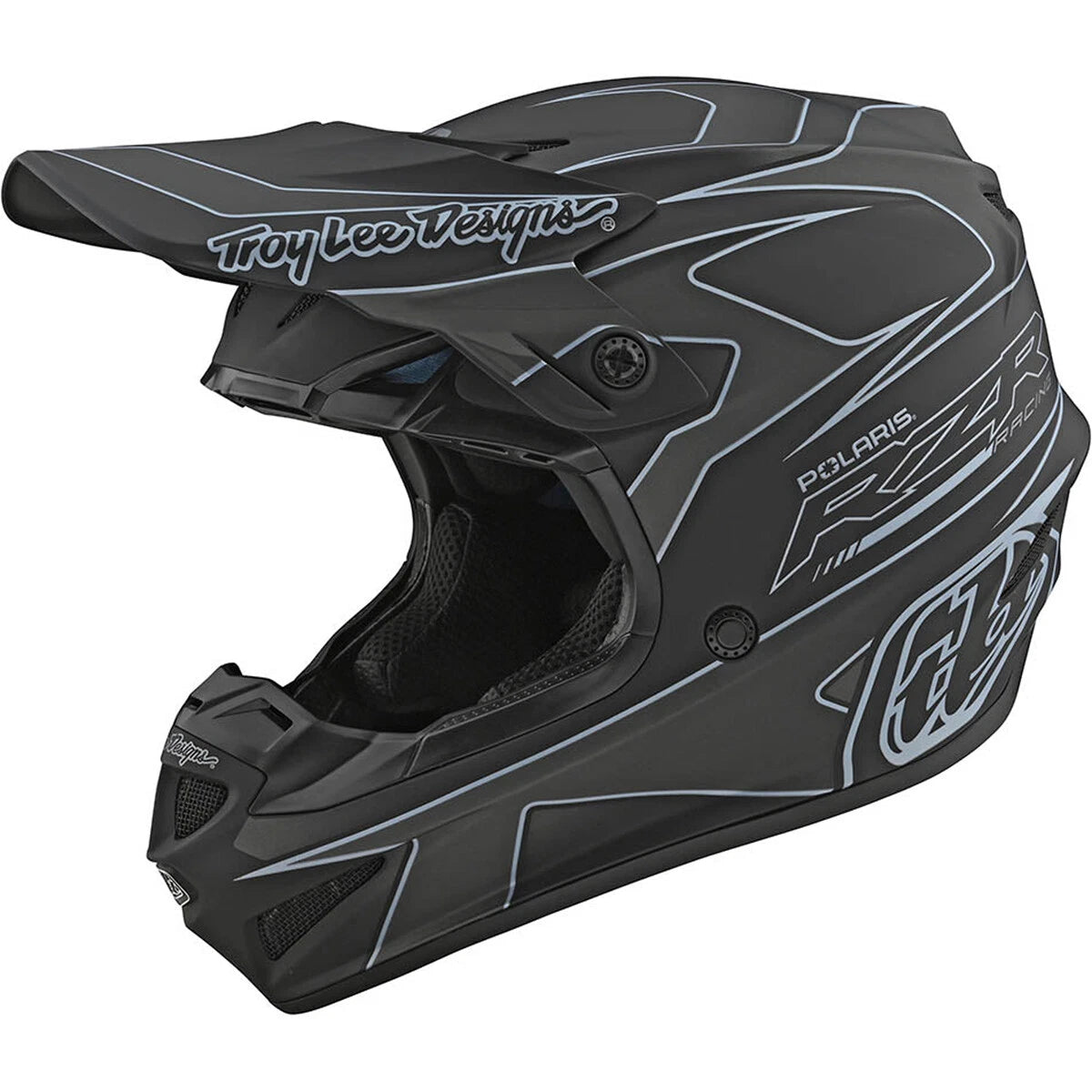 Troy Lee Designs SE4 Polyacrylite Helmet w/ MIPS - Polaris RZR