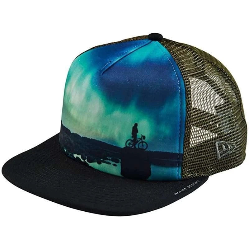 Troy Lee Designs Corealis New Era 9Fifty Trucker Hat - Green