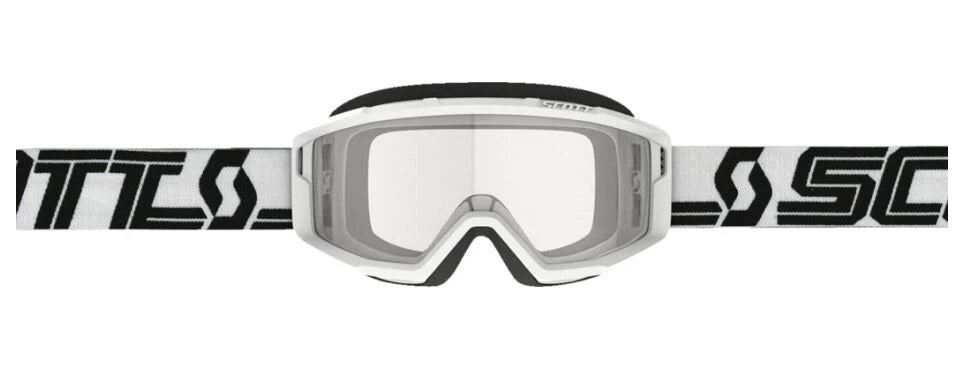 Scott Primal Goggles - White-Black/Clear