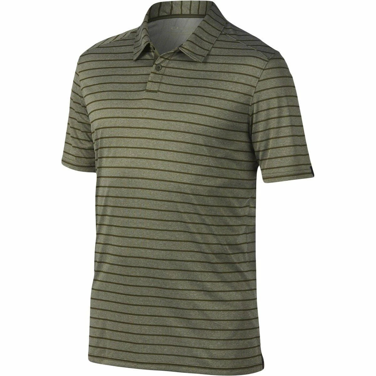 Oakley Stripe Golf Polo Short Sleeve Shirt