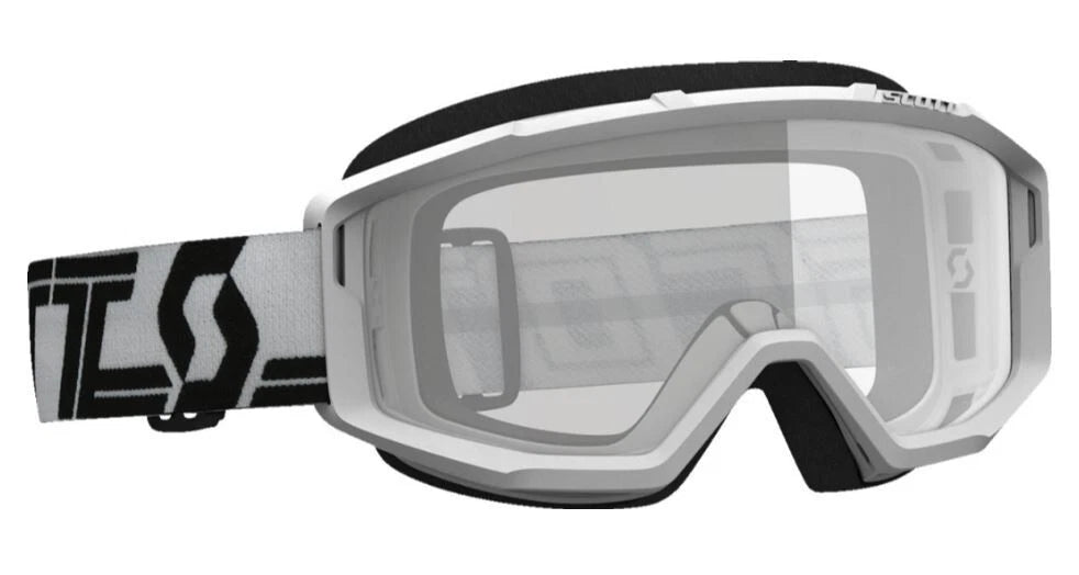 Scott Primal Goggles CLOSEOUT - White-Black/Clear
