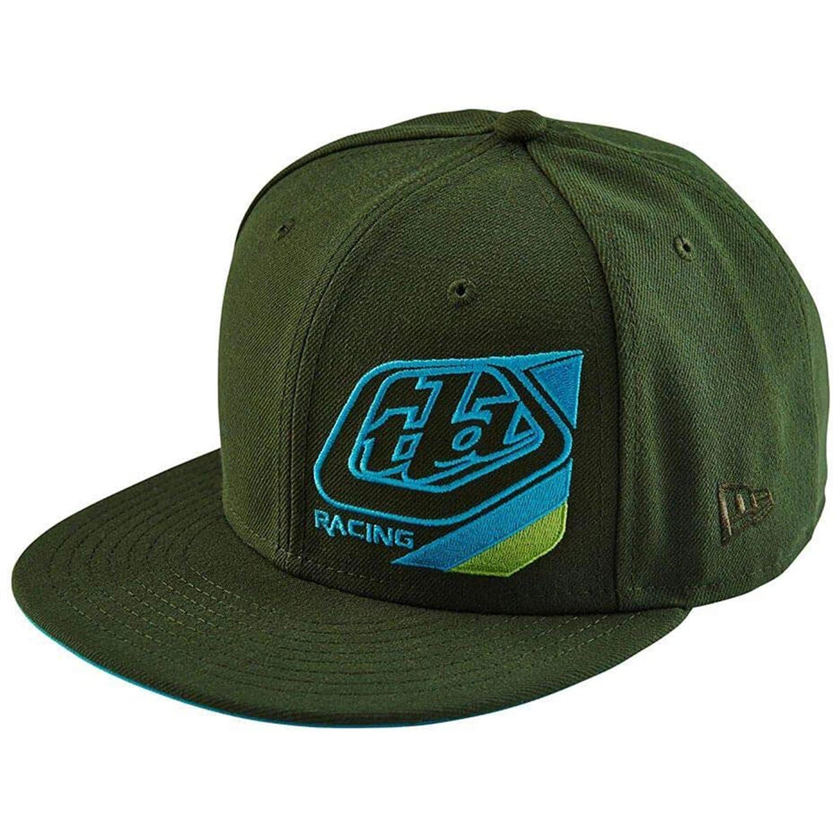 Troy Lee Designs New Era Snapback Hat - Military Green