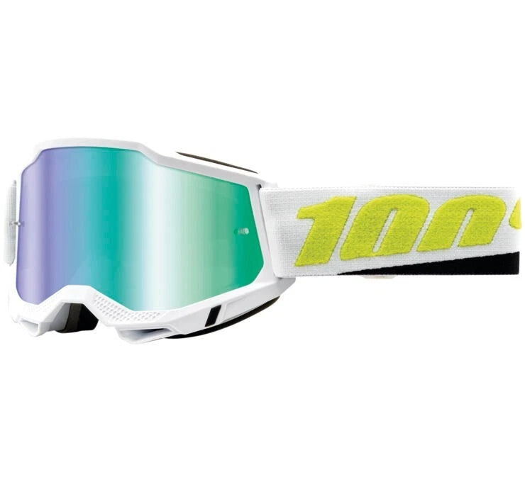 100% Accuri 2 Goggles Peyote / Green Mirrored Lens