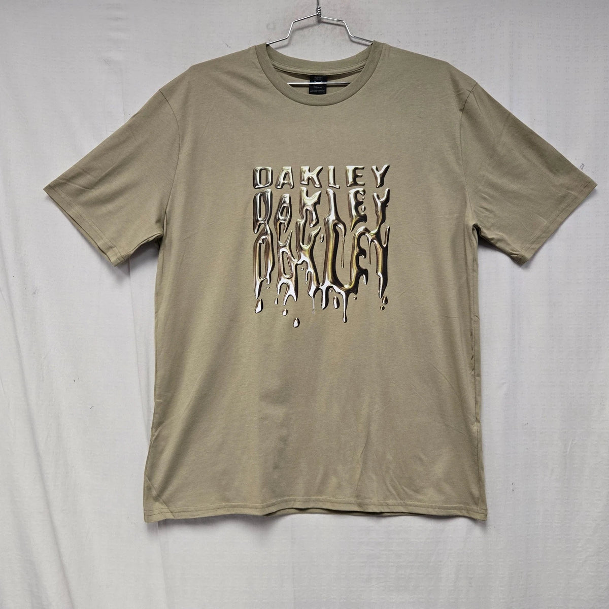 Oakley Graphic Liquid Gold Tee - Pebble