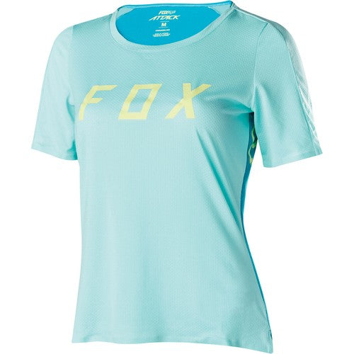 Fox Racing Womens Attack Short Sleeve Bike Jersey