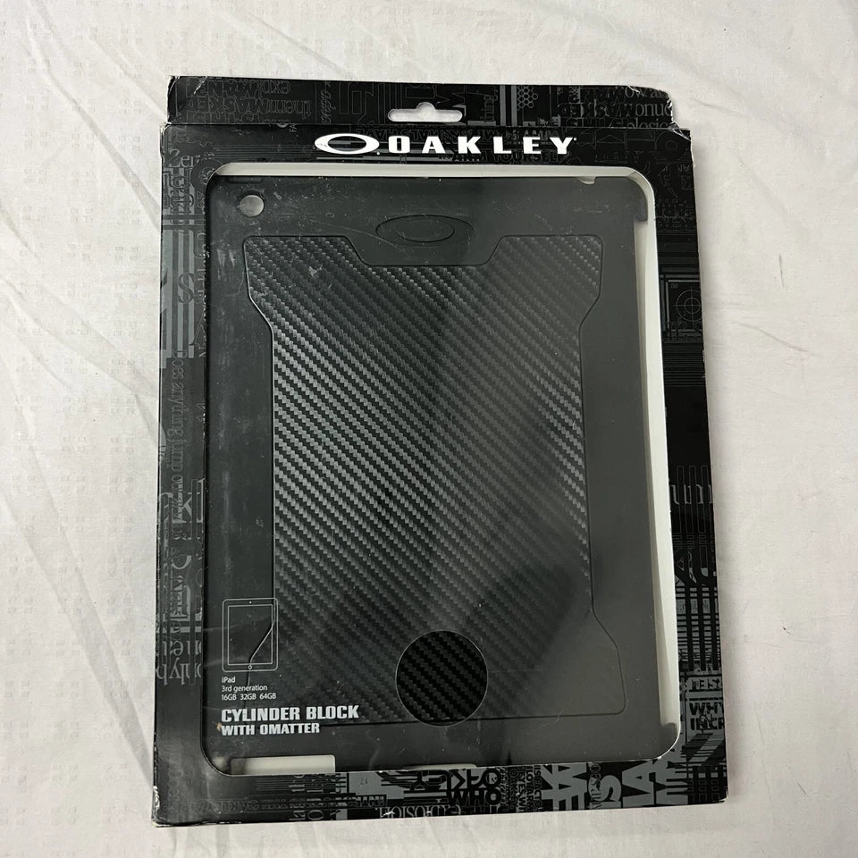 Oakley Cylinder Block Hard Protection Case For iPad 4 *DISPLAY*