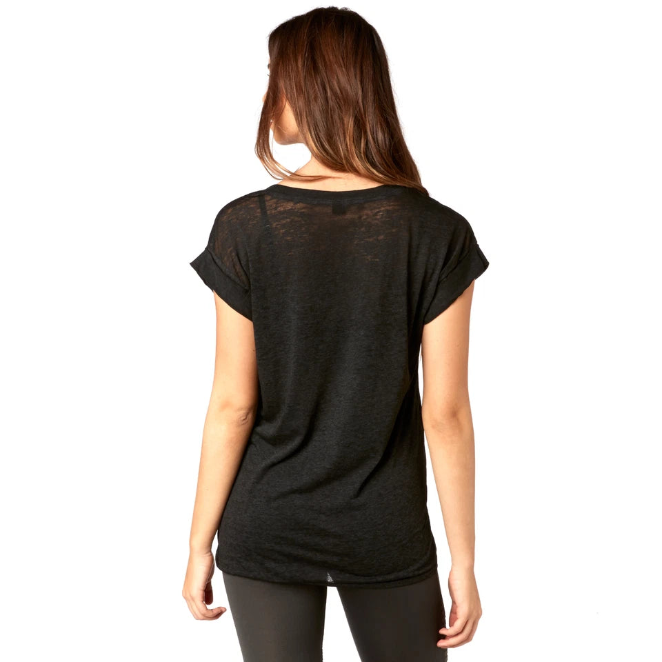 Fox Racing Womens Whirlwind Roll Sleeve Tee