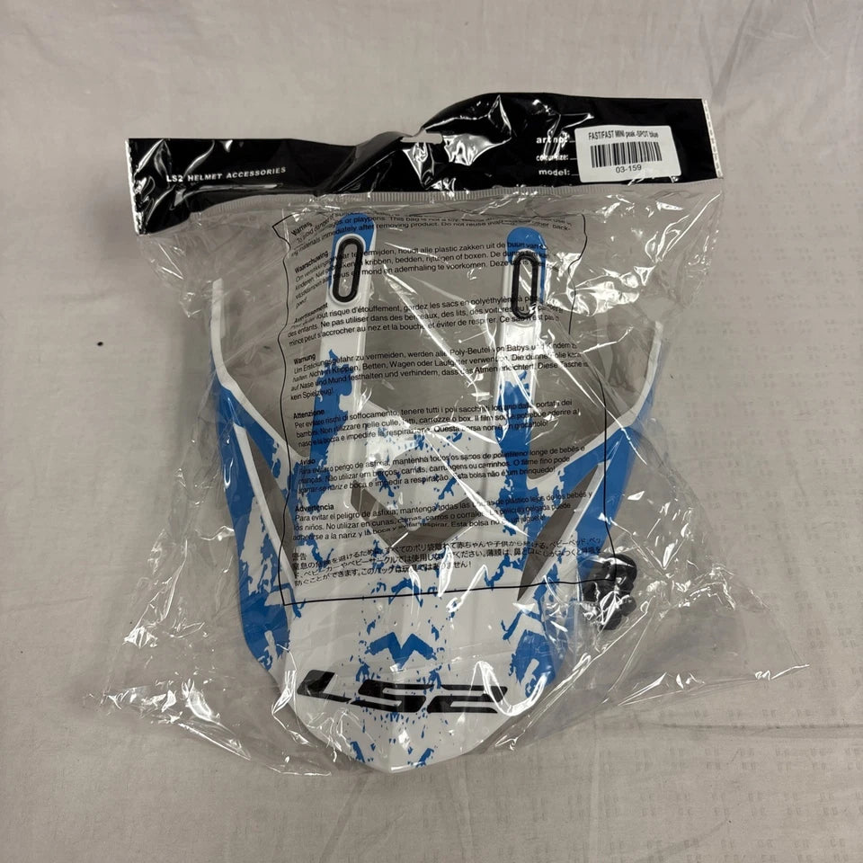LS2 Fast V2 & Fast Mini V2 Helmet Replacement Visor Peak