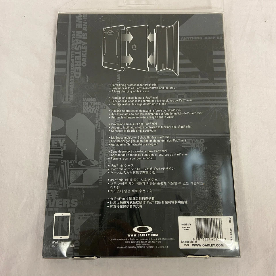 Oakley Hazard Hard Protection Case For iPad Mini Sheet Metal Design *DISPLAY*