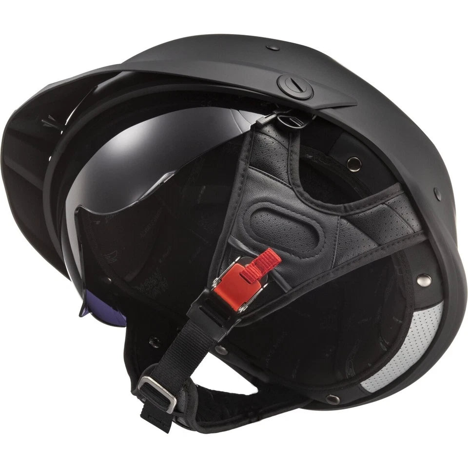 LS2 Rebellion Solid Gloss Black Helmet