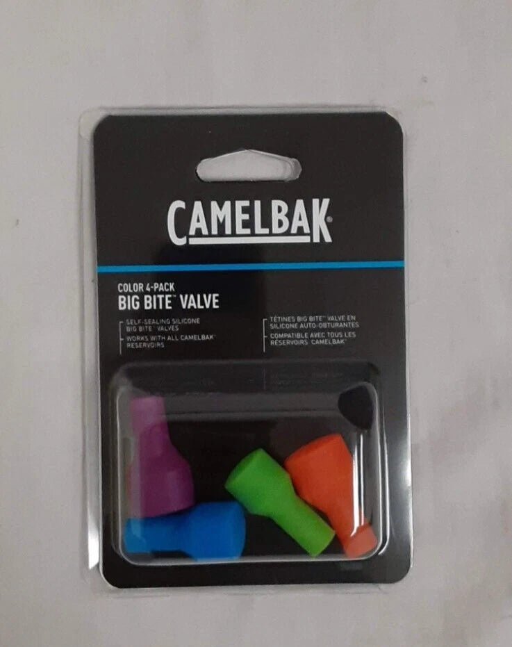 Camelbak Hydration Big Bite Valve Replacement 4-Pack
