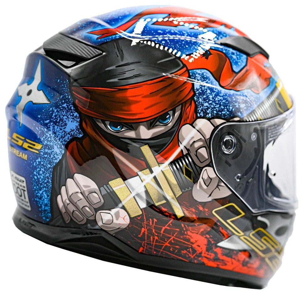 LS2 Stream Ninja Helmet CLOSEOUT