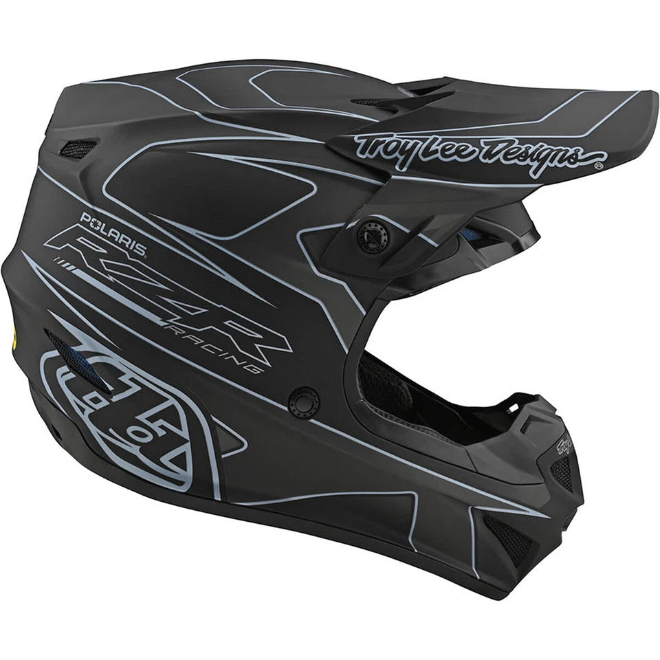 Troy Lee Designs SE4 Polyacrylite Helmet w/ MIPS - Polaris RZR