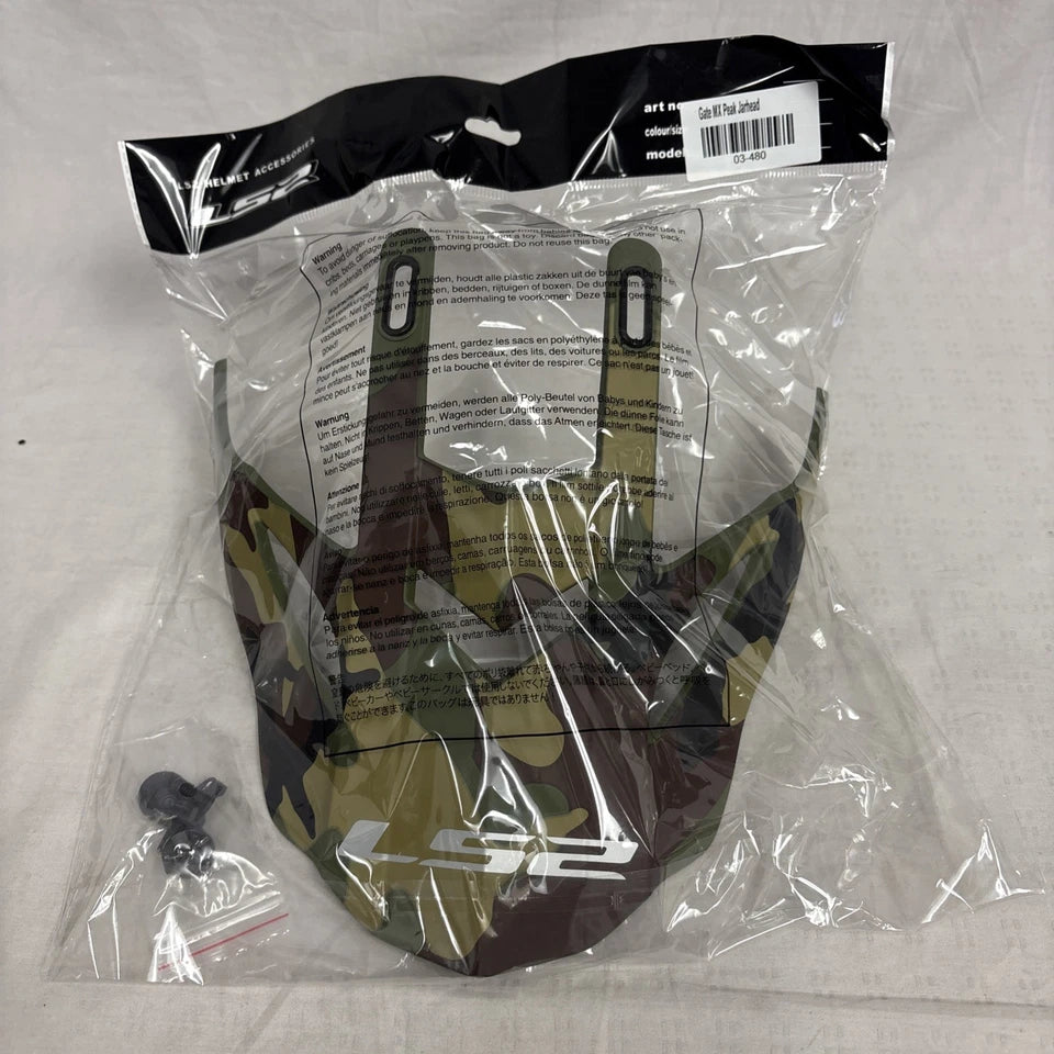 LS2 Gate Helmet Replacement Visor Peak