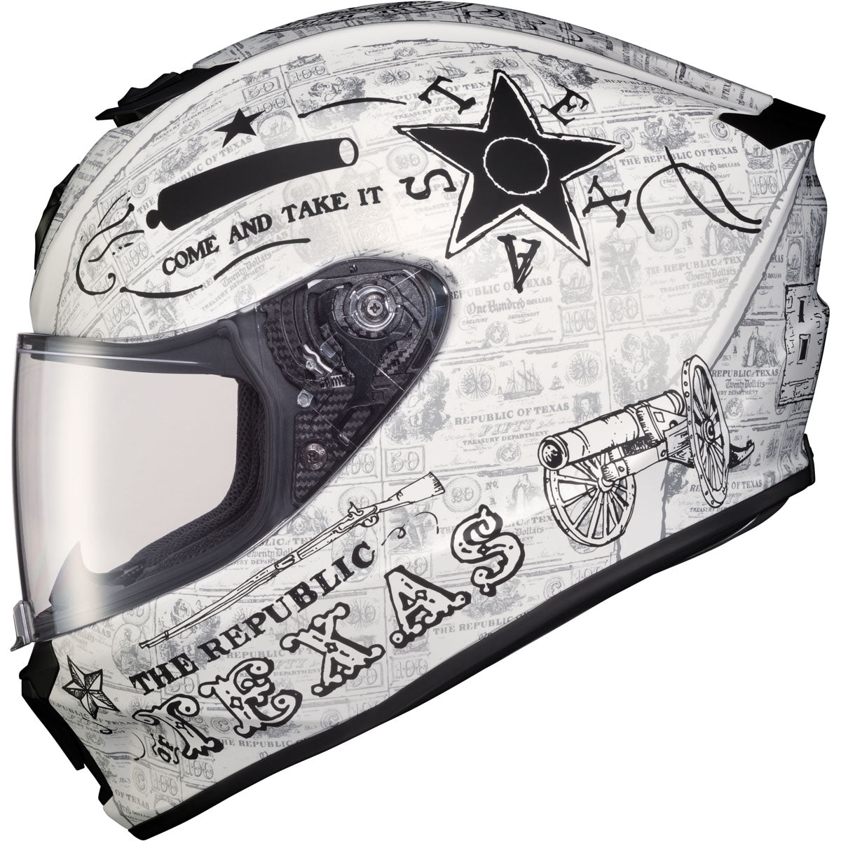 scattante scorpione road helmet Scorpion EXO-R420 Lone Star Helmet CLOSEOUT– ExtremeSupply.com