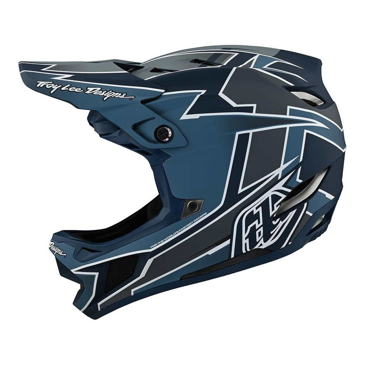Troy Lee Designs D4 Composite Helmet w/ MIPS (CLOSEOUT) - Graph Marine