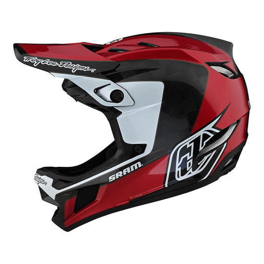 Troy Lee Designs D4 Carbon Helmet w/ MIPS (CLOSEOUT) - Corsa Sram Red