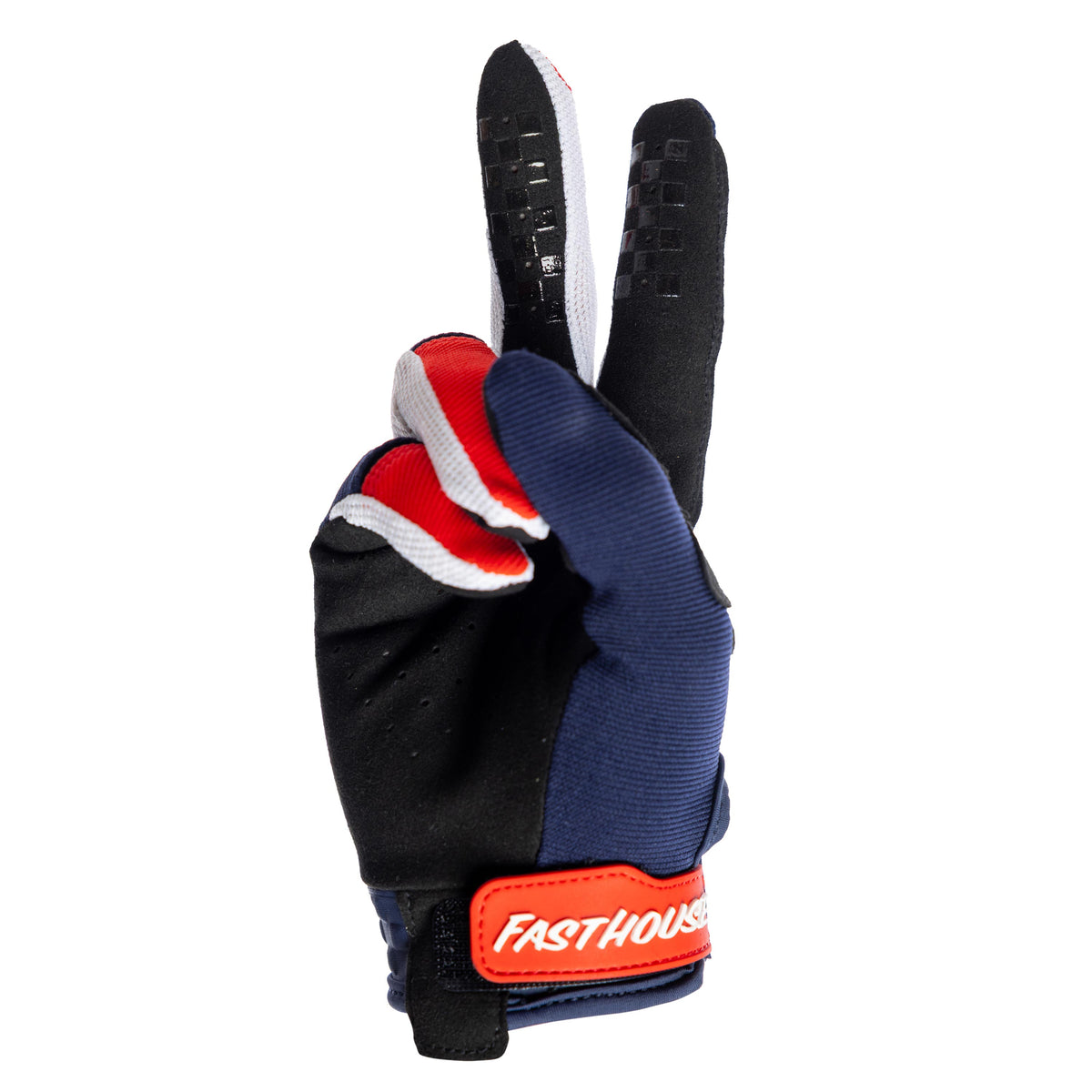 Fasthouse Speed Style Hudson Glove - Blue/Red