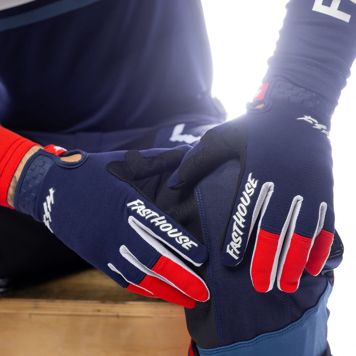 Fasthouse Speed Style Hudson Glove - Black/White