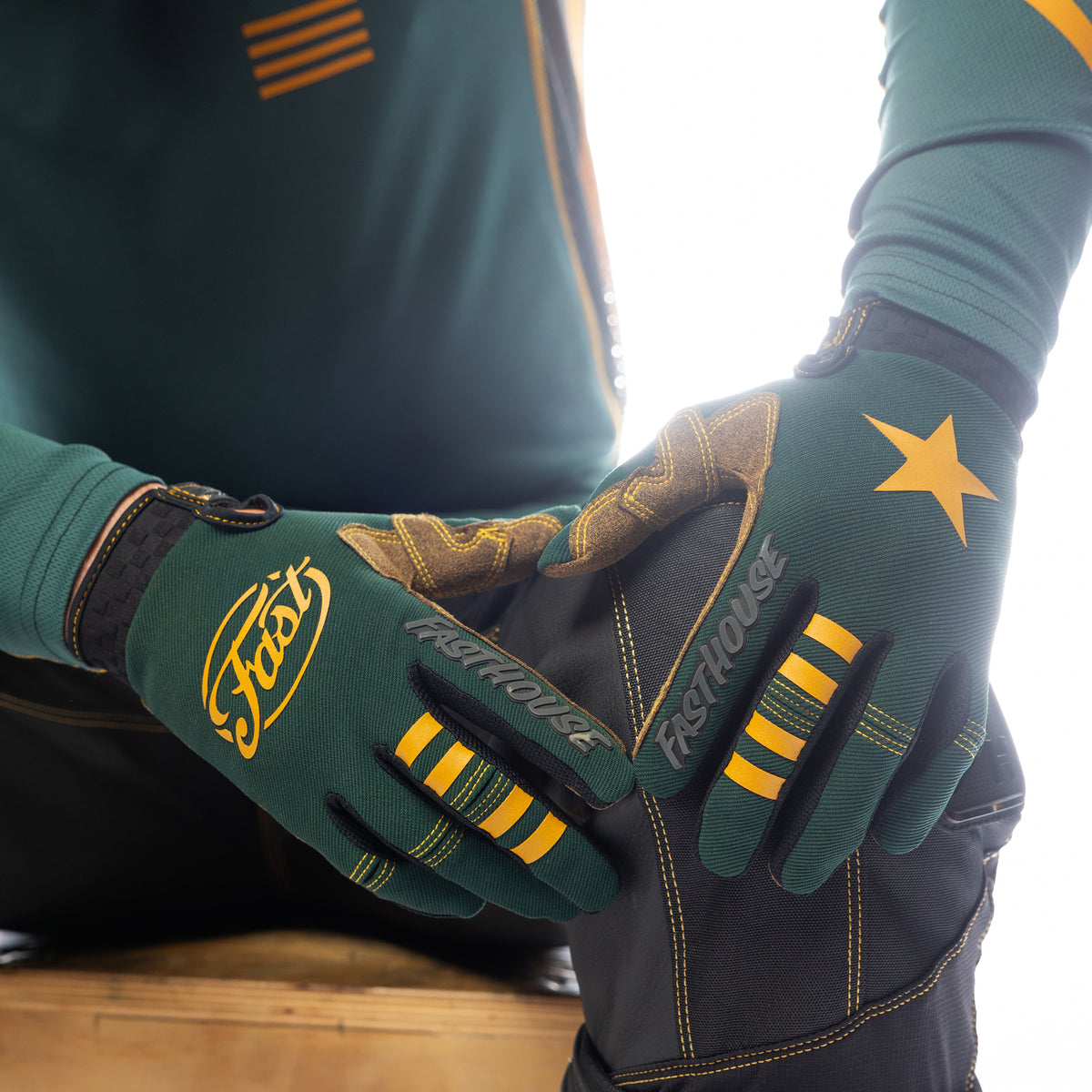Fasthouse Speed Style Ramone Glove - Pine/Black