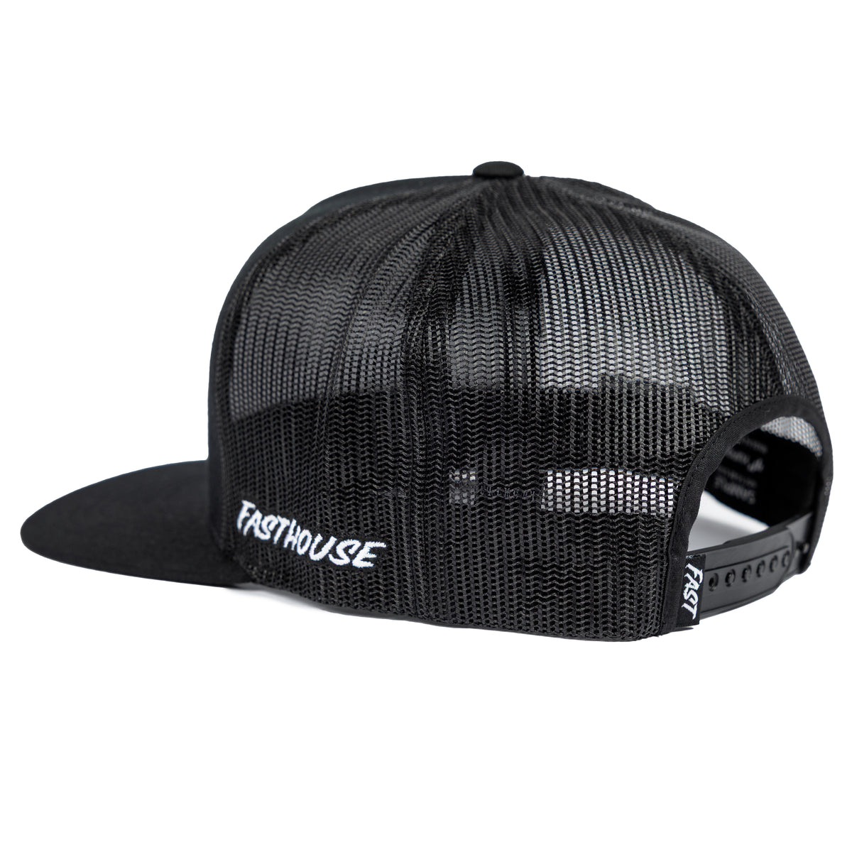 Fasthouse Blockhouse Hat - Black/Black