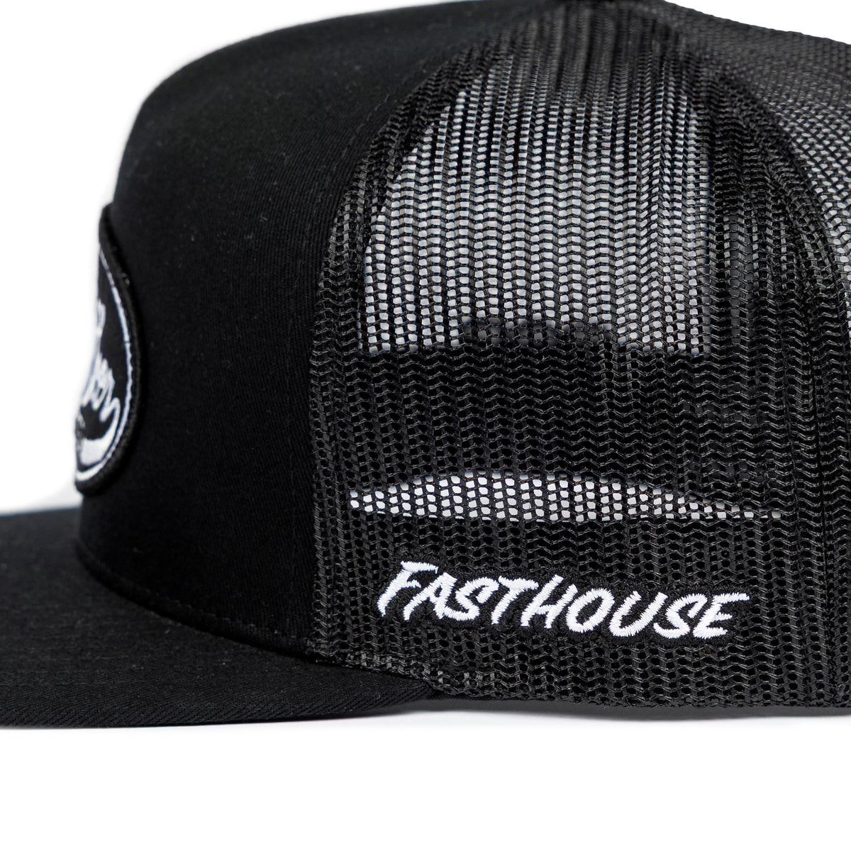 Fasthouse Blockhouse Hat - Black/Black