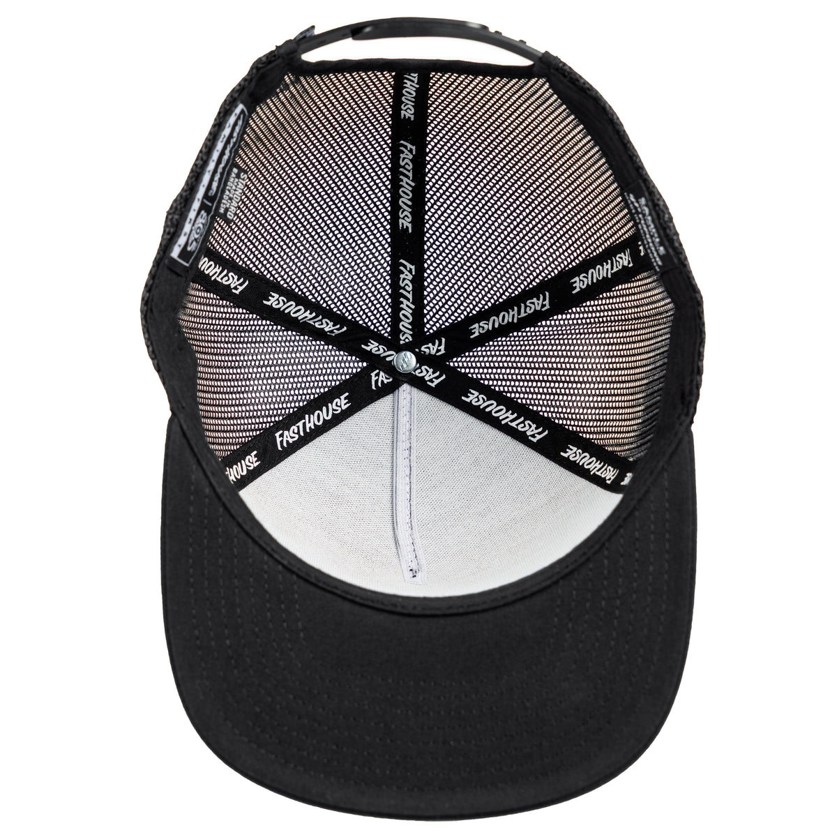 Fasthouse Blockhouse Hat - Black/Black