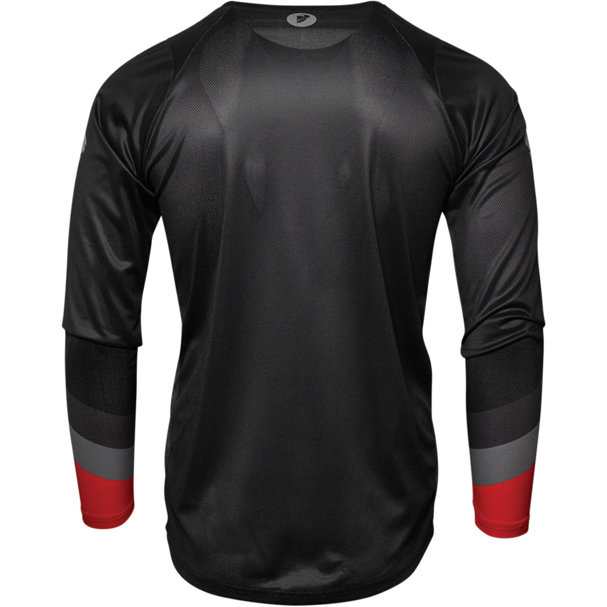 Thor Assist Long-Sleeve Jersey - Black/Heather Gray
