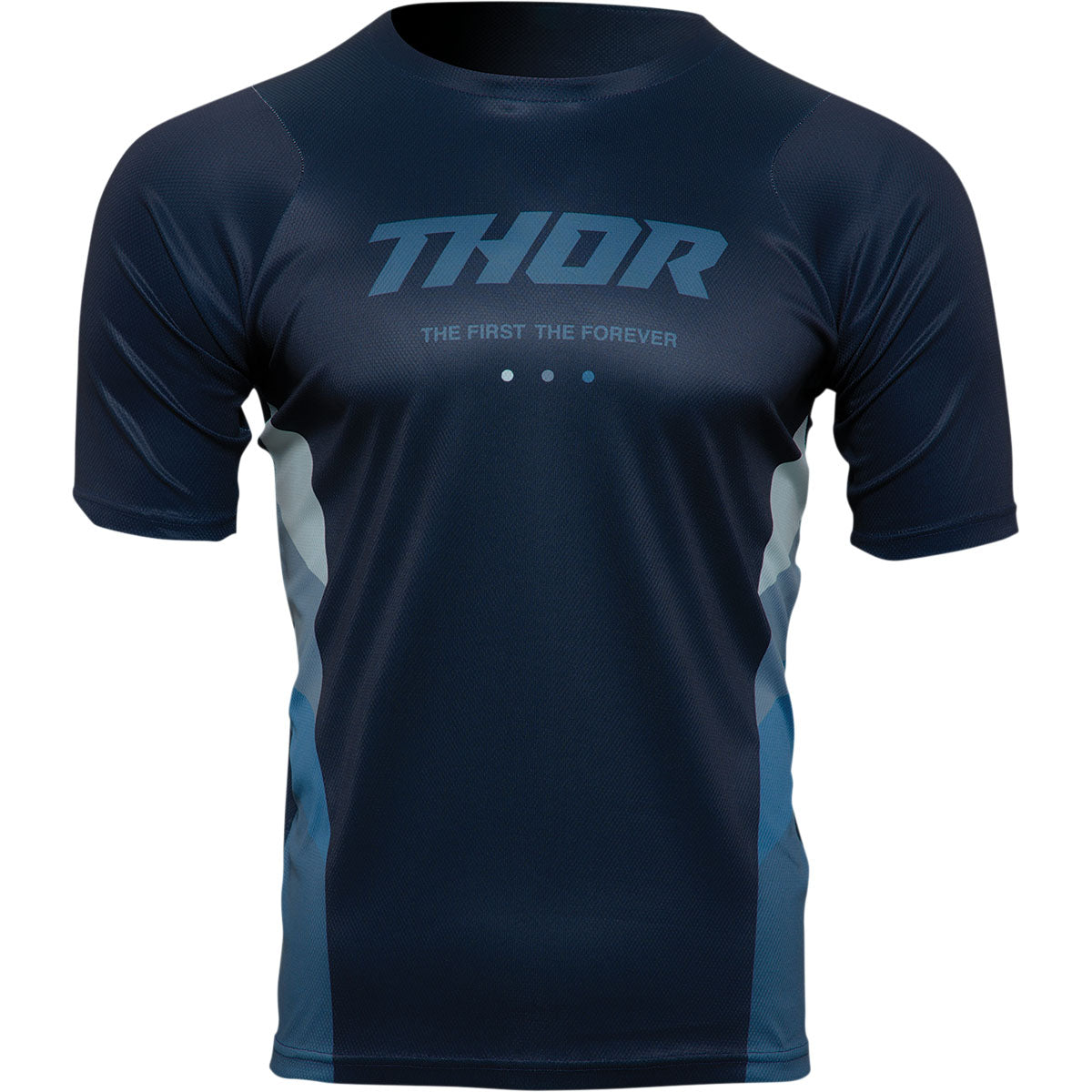 Thor Assist React Short-Sleeve Jersey - Midnight/Teal