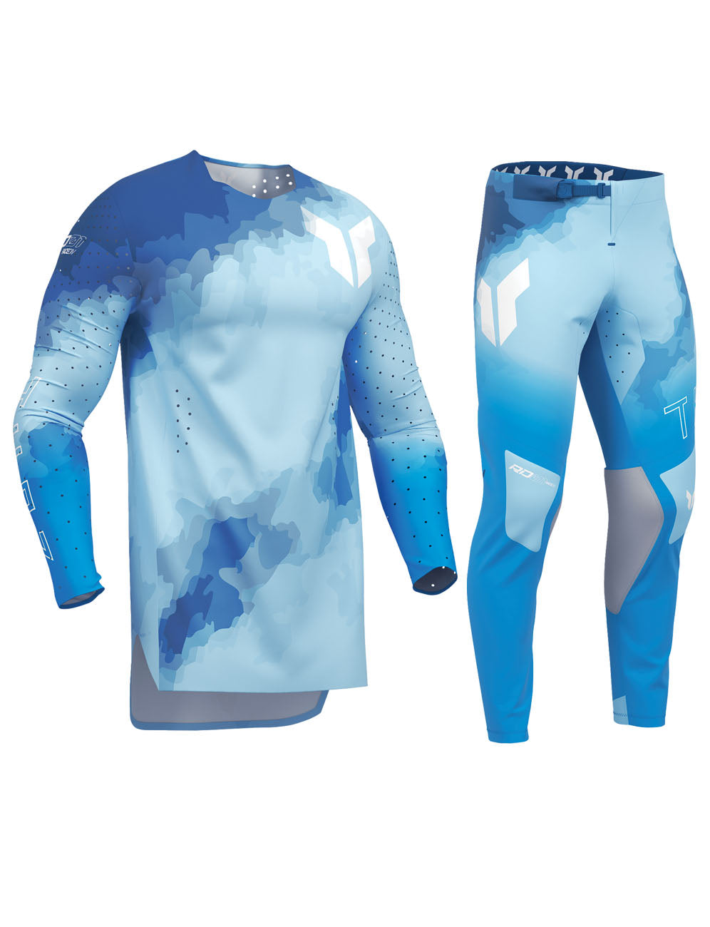 Electric Blue/Powder Blue