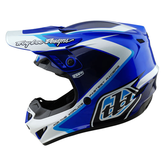 Troy Lee Designs GP Helmet No Mips - Shutter - Blue