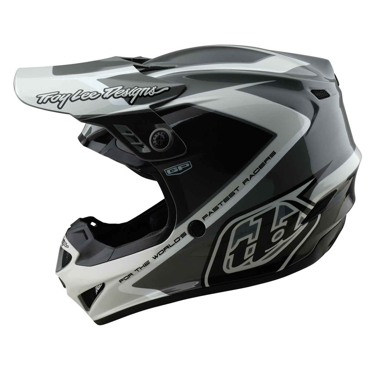 Troy Lee Designs GP Helmet No Mips - Shutter - Gray