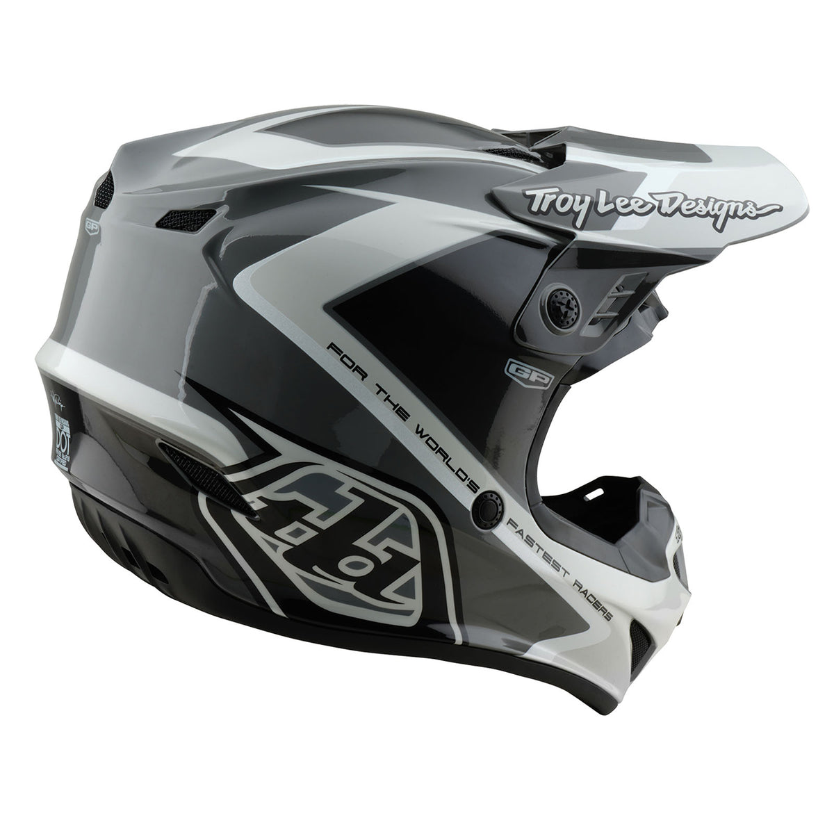 Troy Lee Designs Gp Helmet No Mips - Shutter - Gray