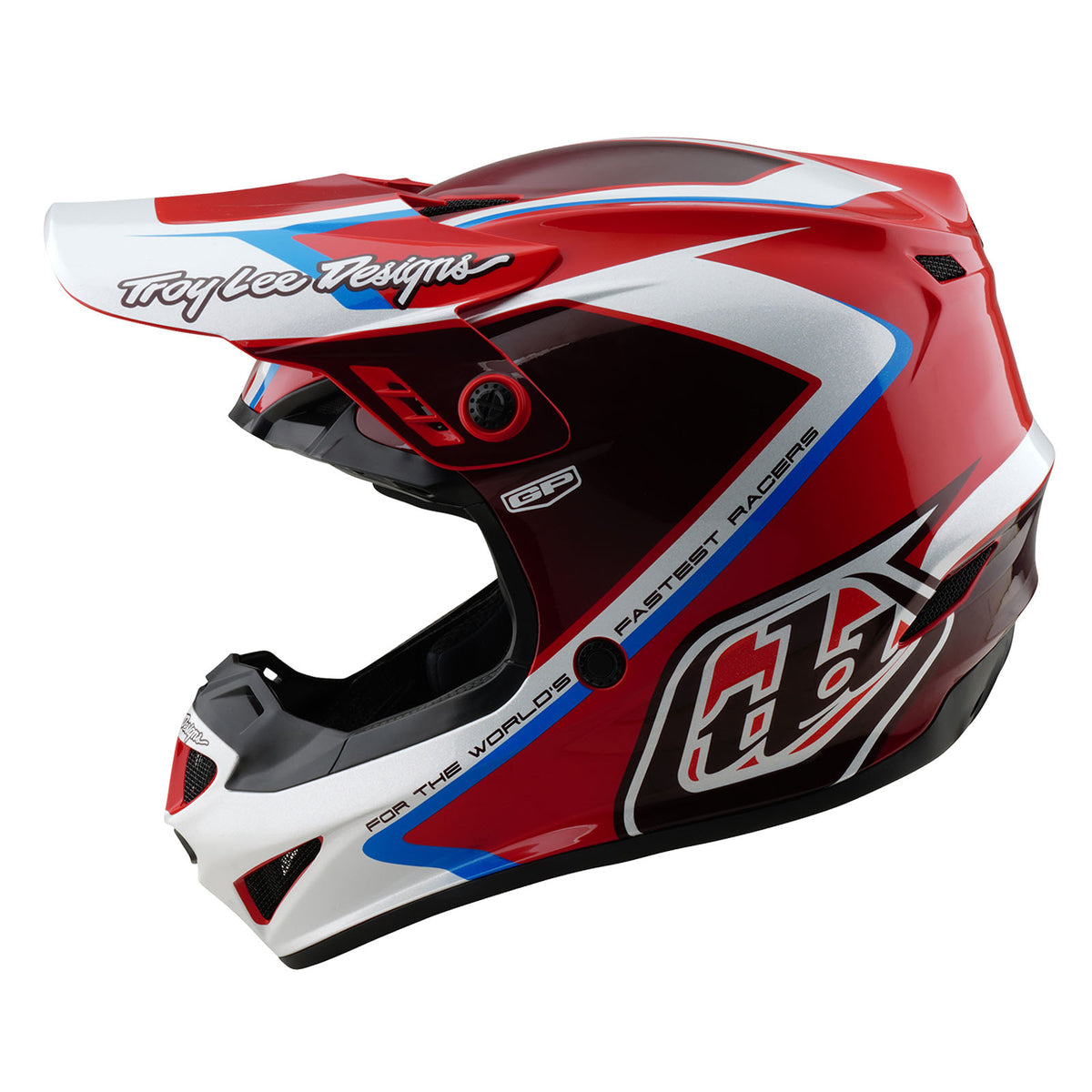 Troy Lee Designs GP Helmet No Mips - Shutter - Red
