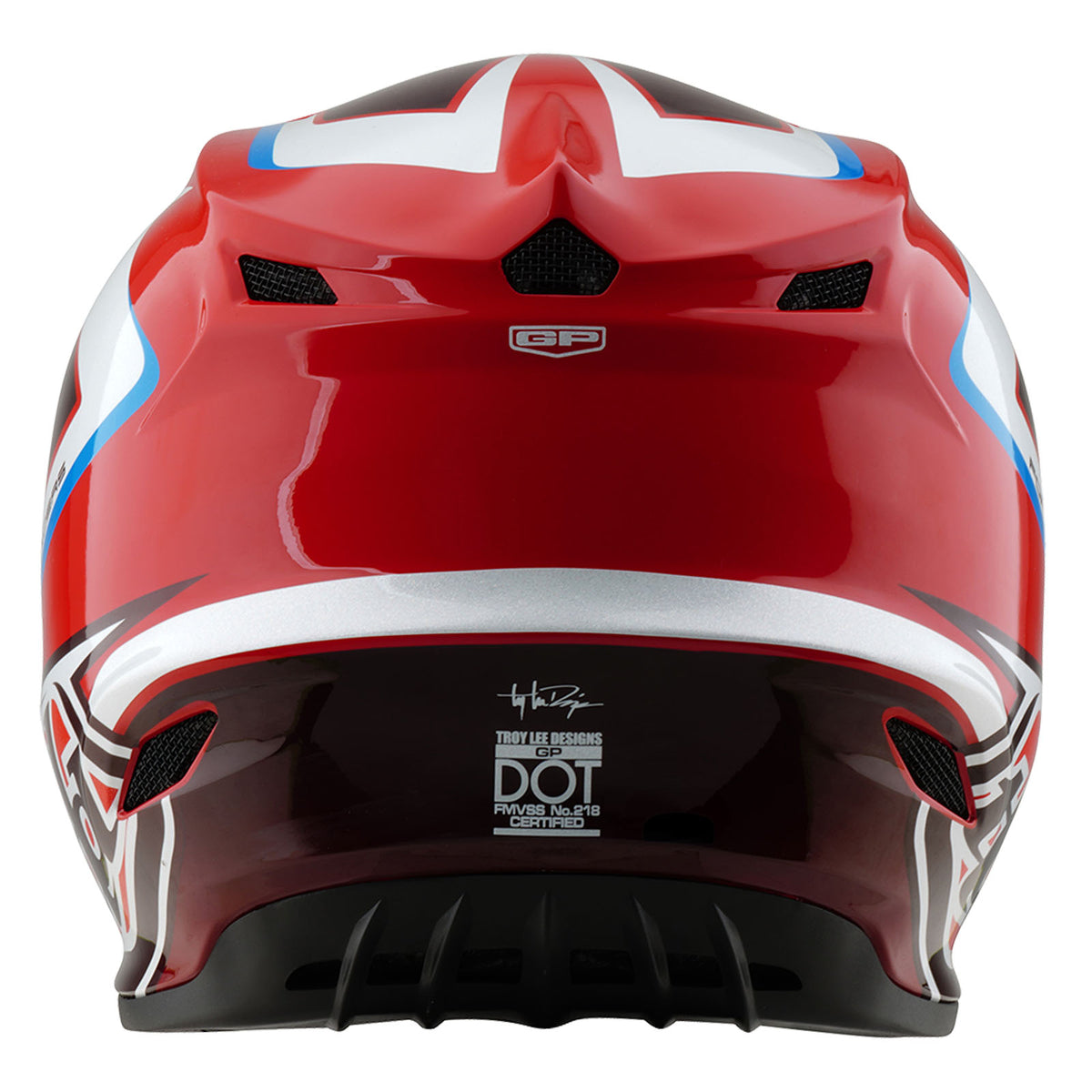 Troy Lee Designs Gp Helmet No Mips - Shutter - Red