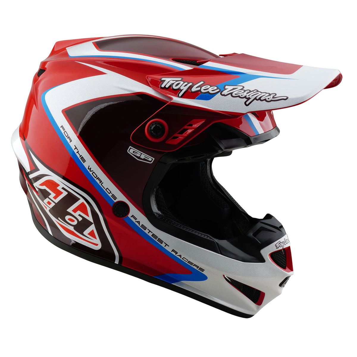 Troy Lee Designs Gp Helmet No Mips - Shutter - Red