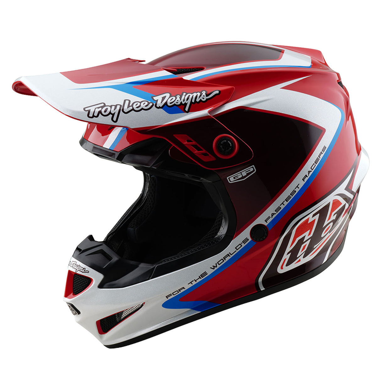 Troy Lee Designs Gp Helmet No Mips - Shutter - Red