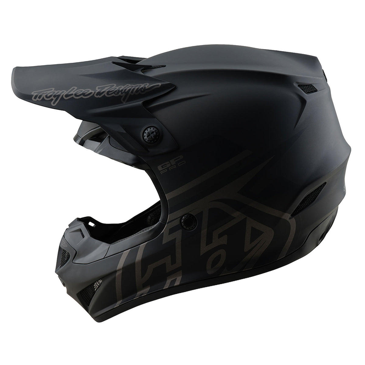 Troy Lee Designs GP Pro Helmet W/ MIPS - Mono - Black