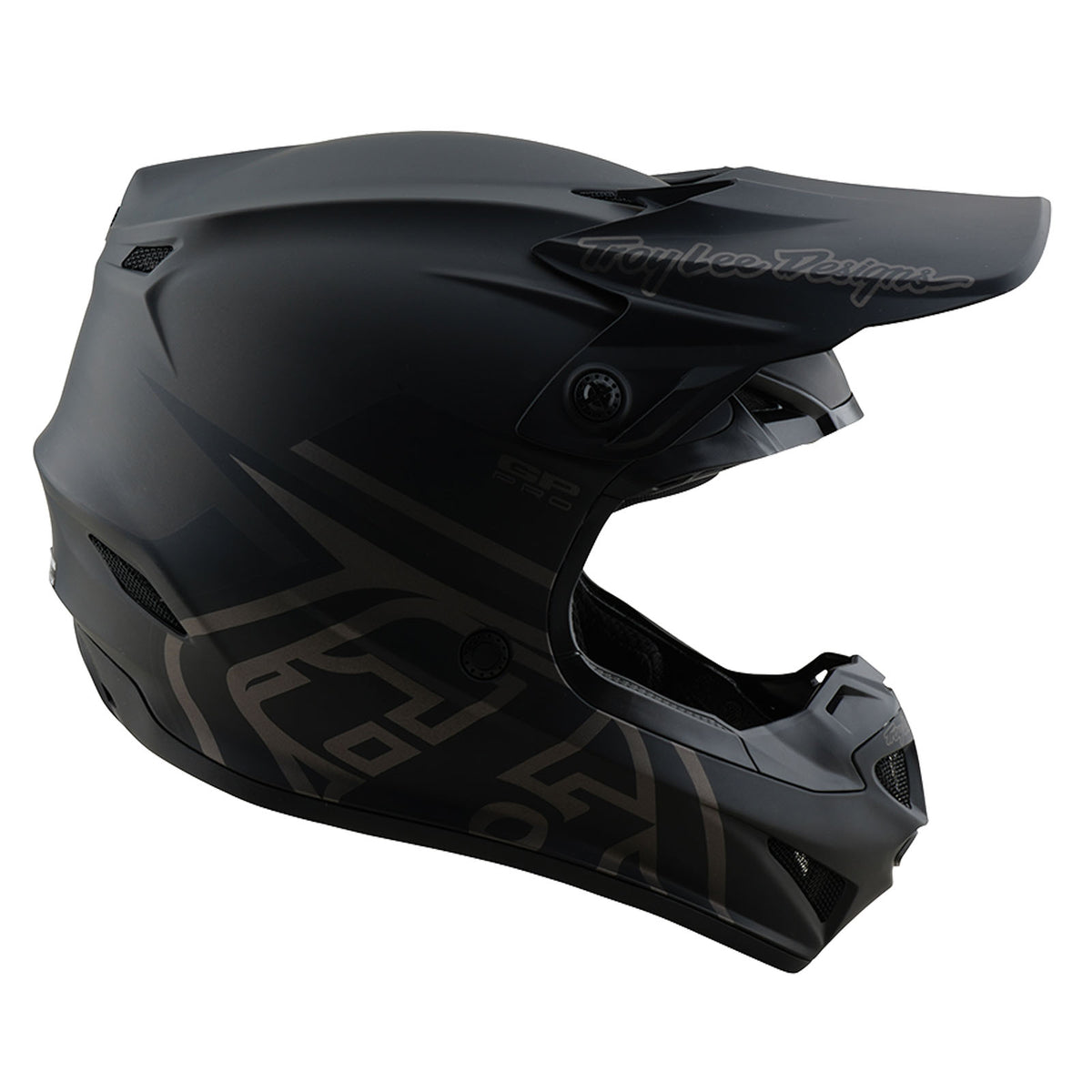 Troy Lee Designs Gp Pro Helmet W/Mips - Mono - Black