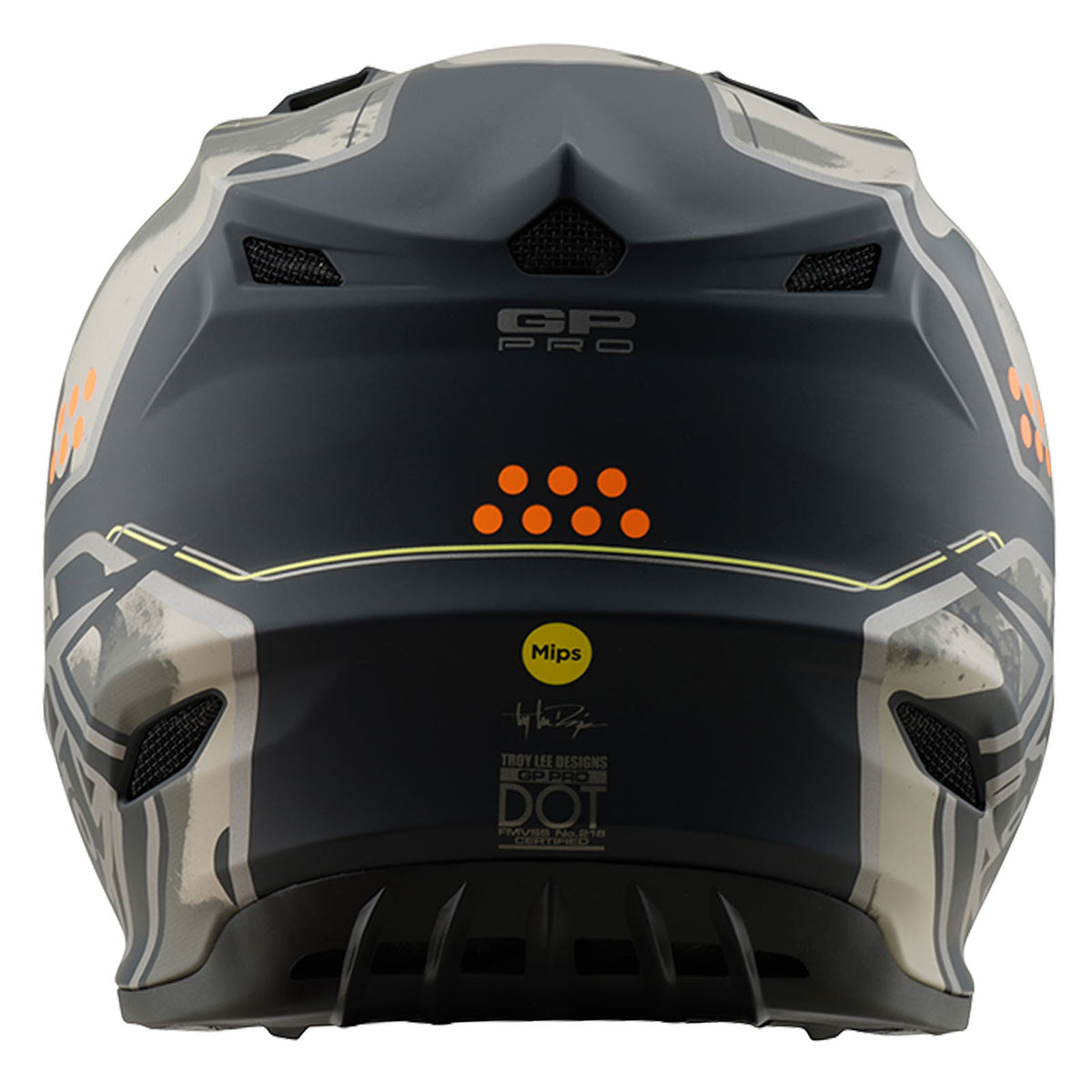 Troy Lee Designs Gp Pro Helmet W/Mips - Trooper - Black / Caper