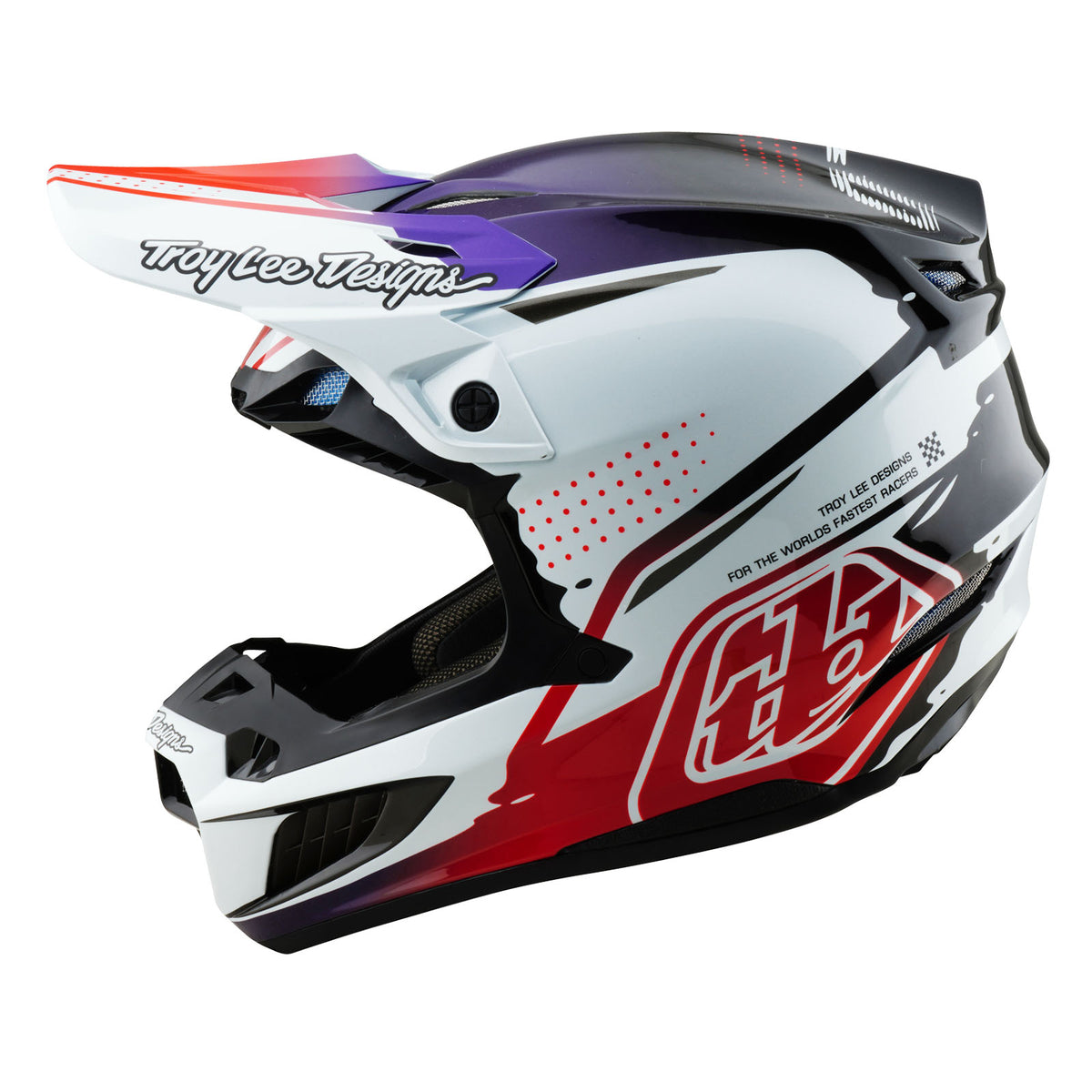 Troy Lee Designs SE5 Carbon Helmet W/ MIPS - Drip - Black