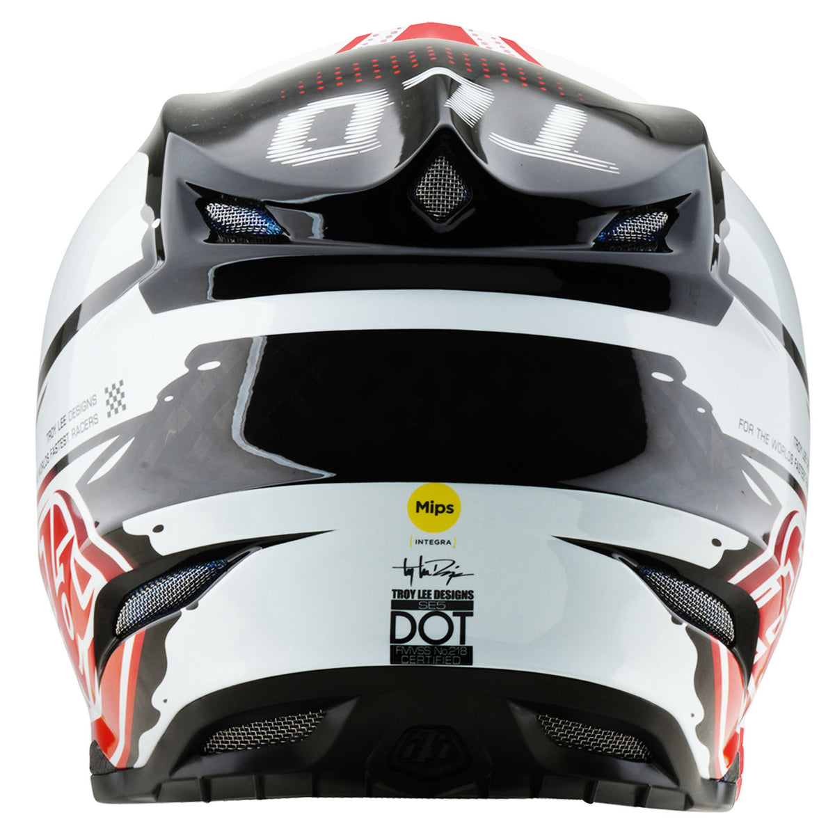 Troy Lee Designs Se5 Carbon Helmet W/Mips - Drip - Black