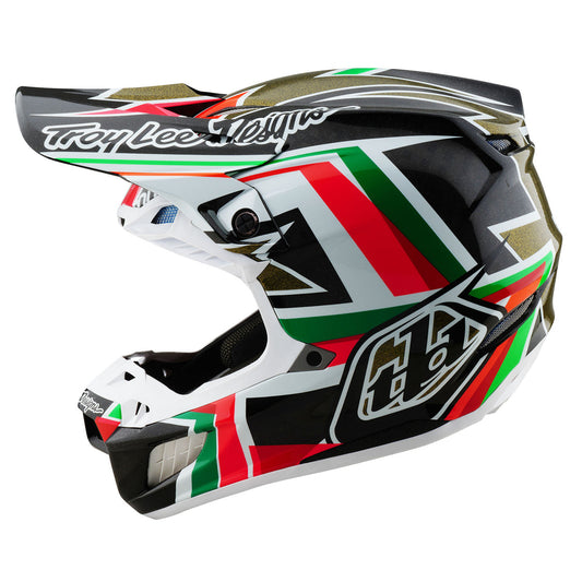 Troy Lee Designs SE5 Carbon Helmet W/ MIPS - Labyrinth - Black